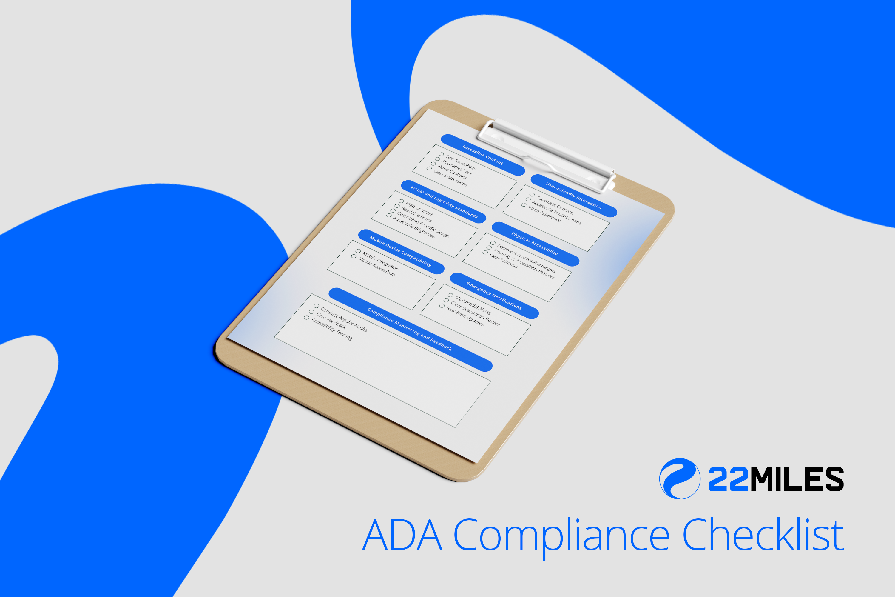 Digital Signage ADA Compliance Checklist for Colleges & Universities